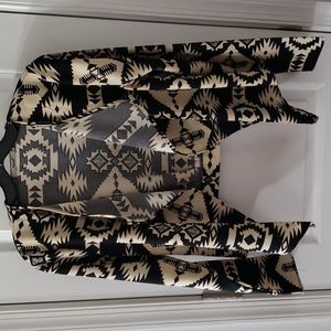 Aztec Print Jacket/Blazer